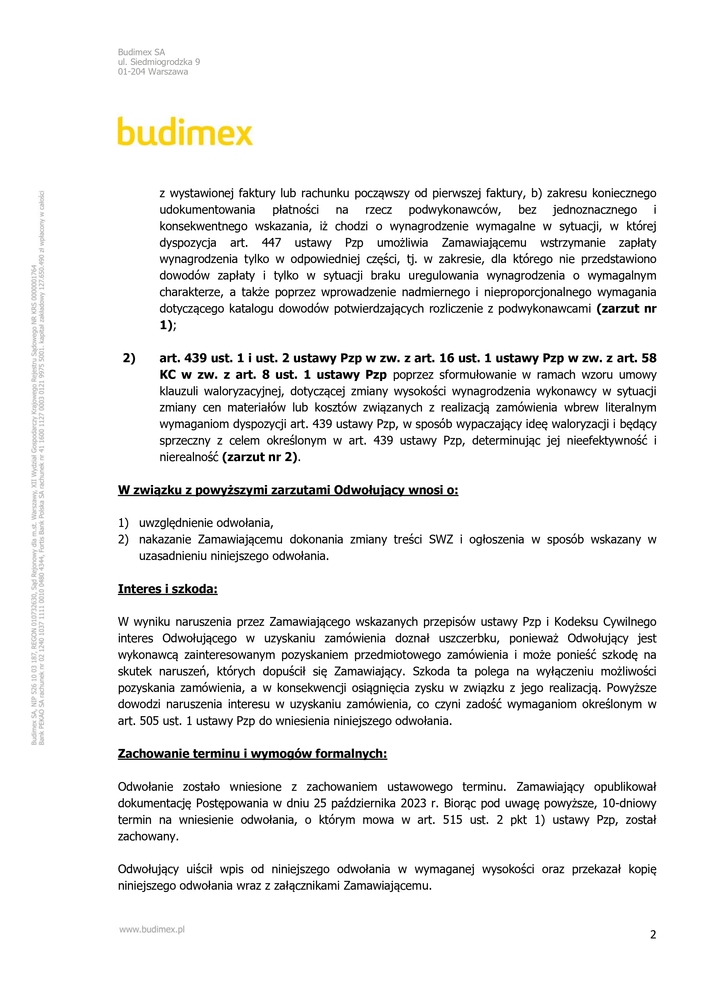 Odwoąanie Budimex_DW 450 Kalisz_6.11.2023.pdf_page-0002.jpg